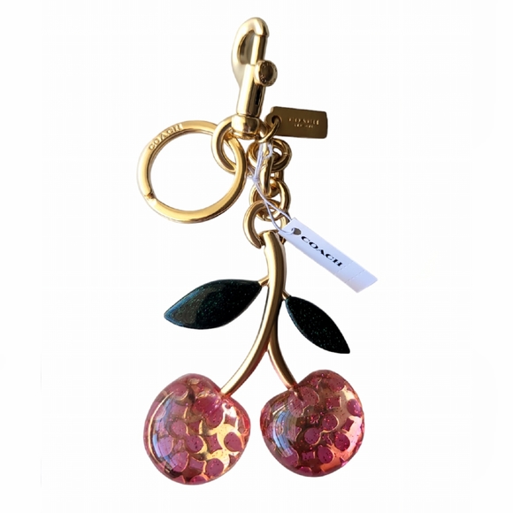 Coach Accessories - 🍒 Coach Signature Cherries Bag Charm NWT Includes dust bag & gift box!